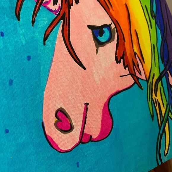 Unicorn Watercolor Painting by Me - Picture 2 of 7